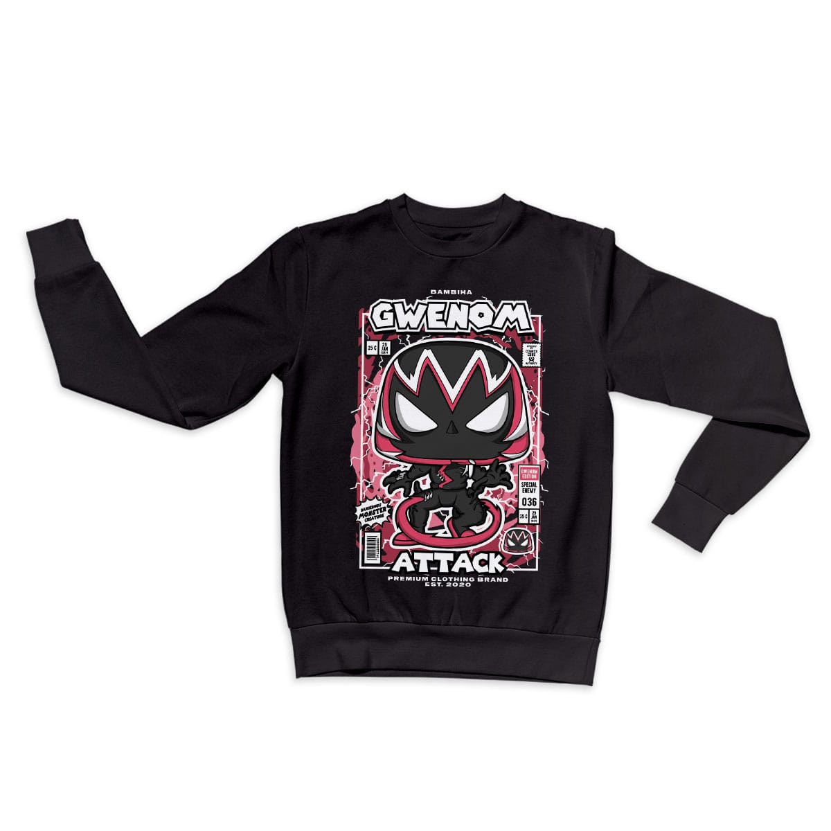 Gwenom Cartoon Sweatshirt