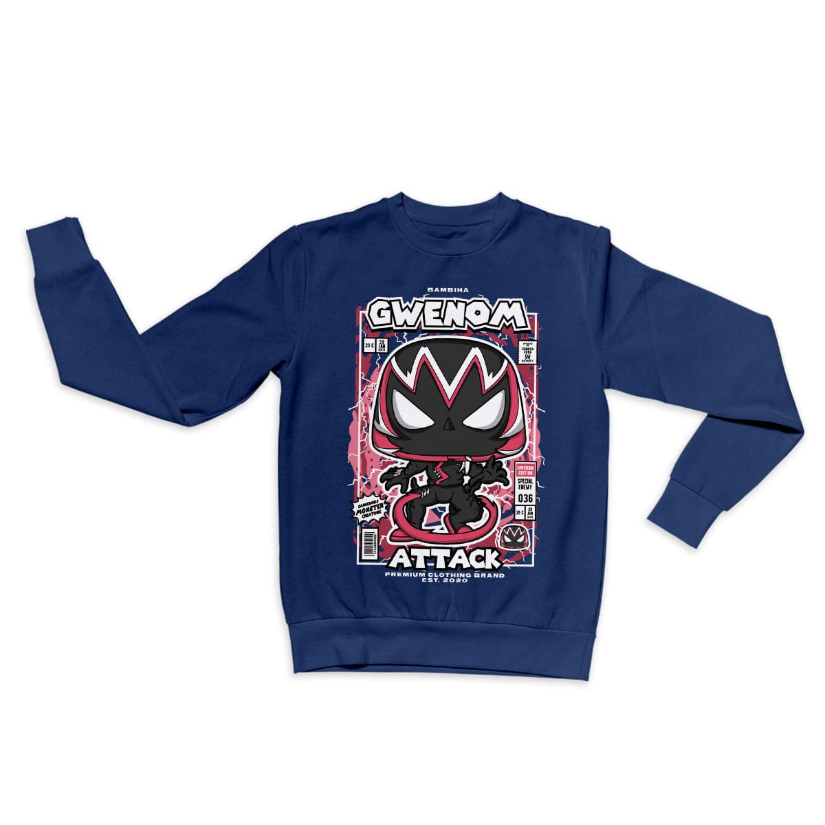 Gwenom Cartoon Sweatshirt