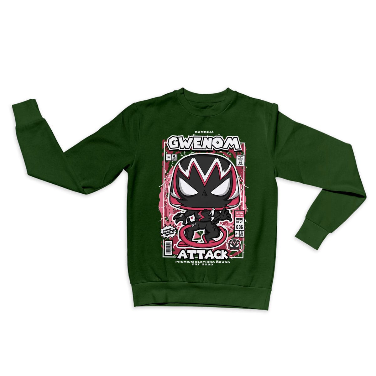 Gwenom Cartoon Sweatshirt