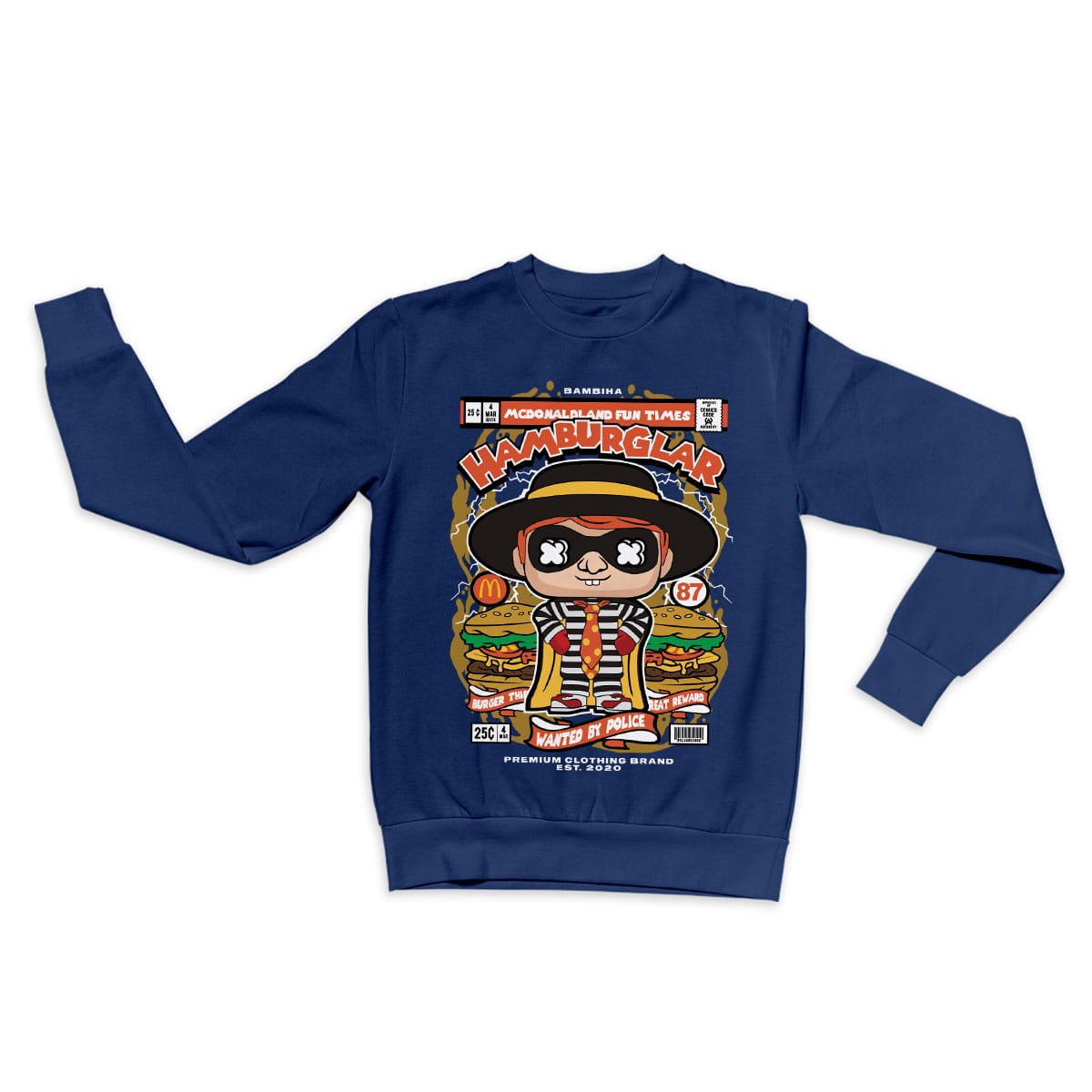 Hamburglar Cartoon Sweatshirt