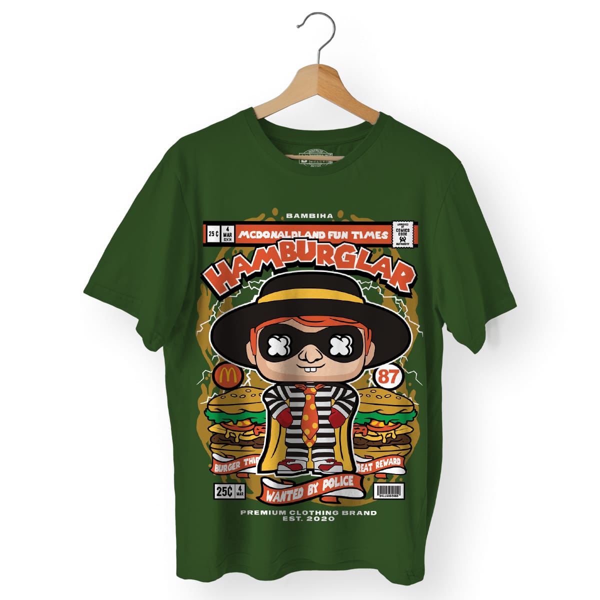 Hamburglar Cartoon T-Shirt
