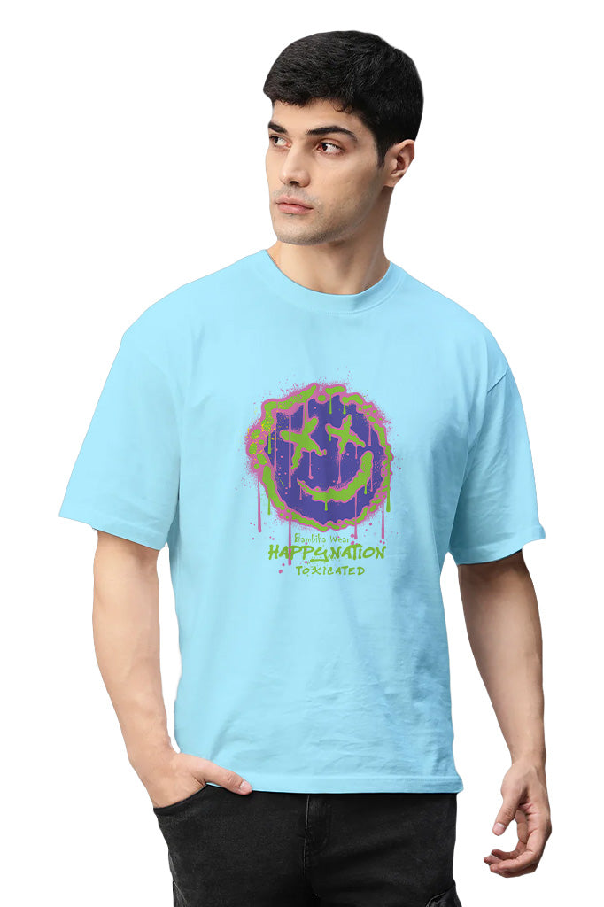 Happy Nation Toxicated Oversized T-Shirt