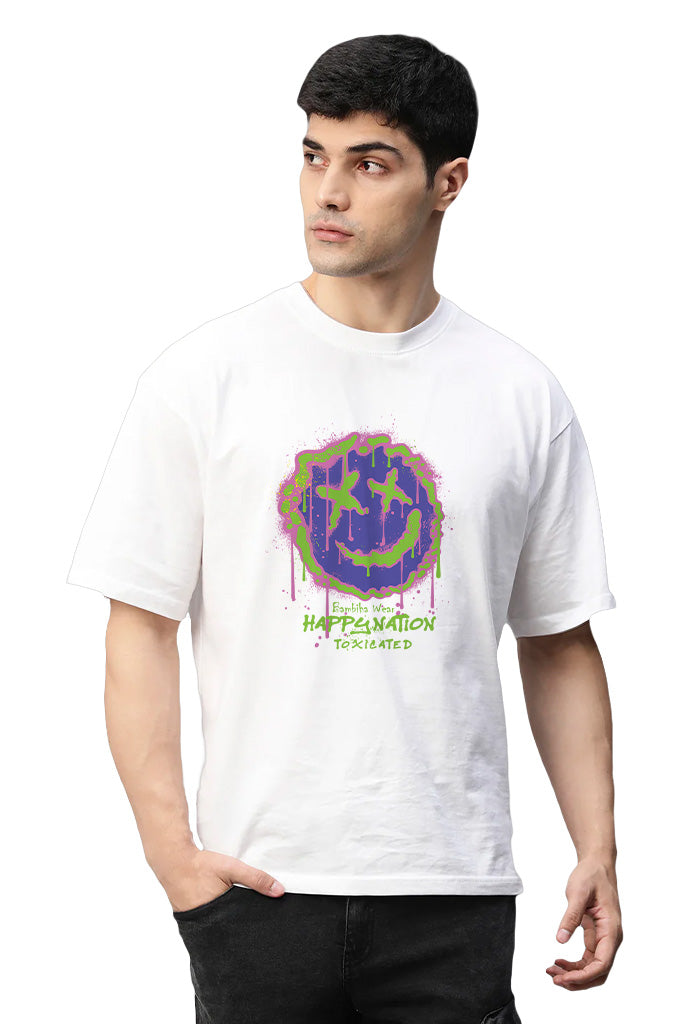 Happy Nation Toxicated Oversized T-Shirt