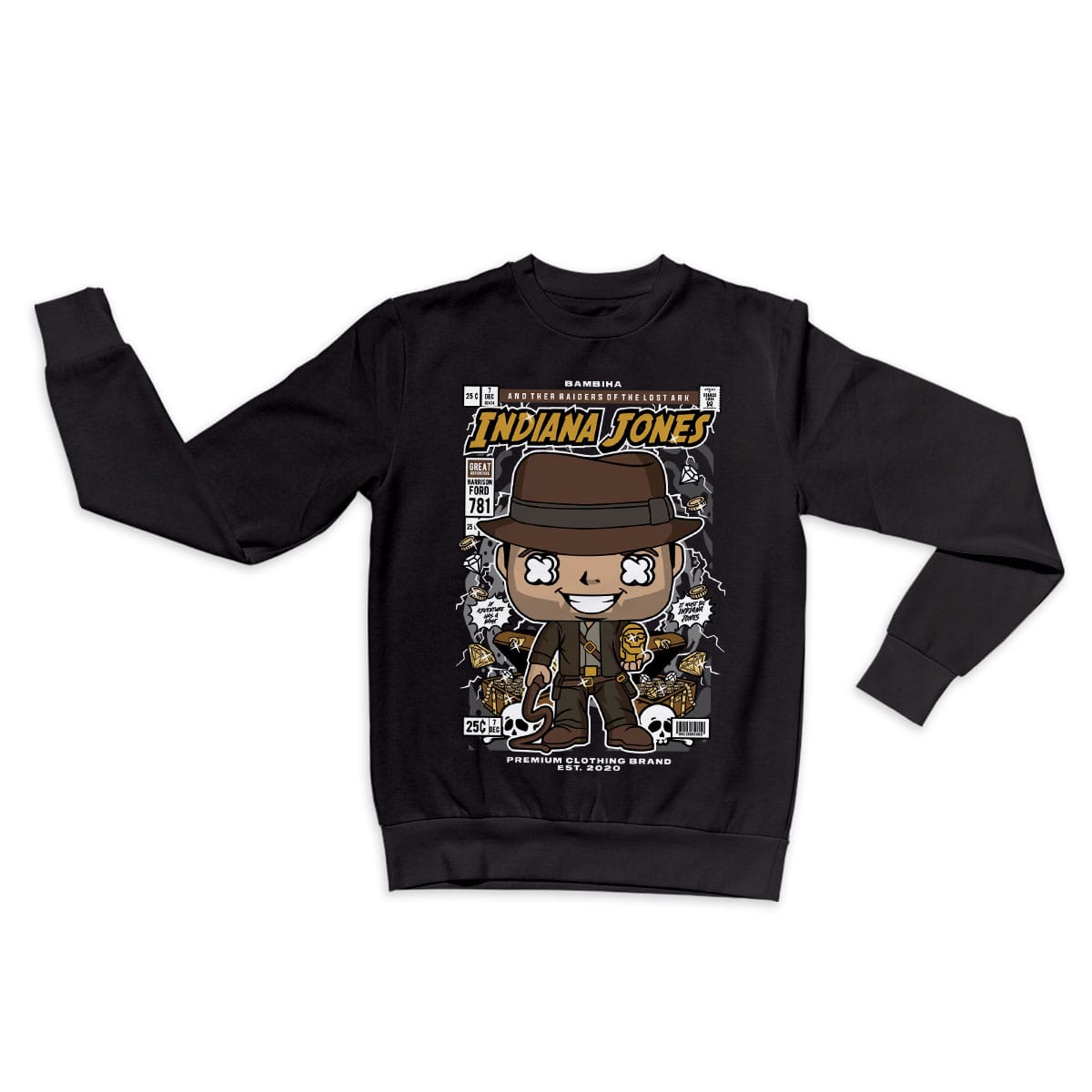 Indiana Jones Cartoon Sweatshirt