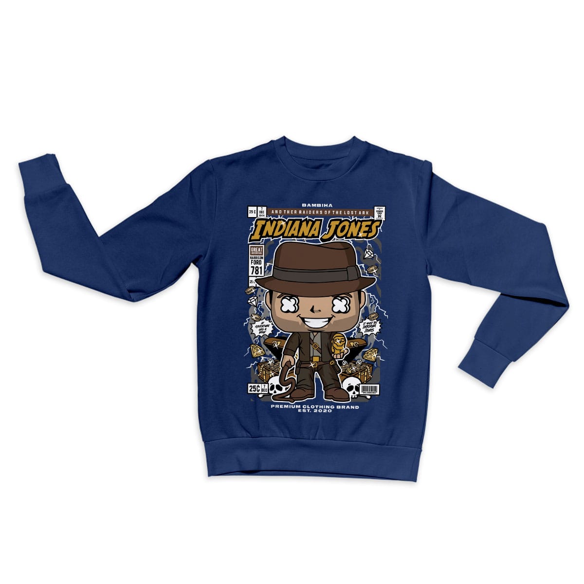 Indiana Jones Cartoon Sweatshirt