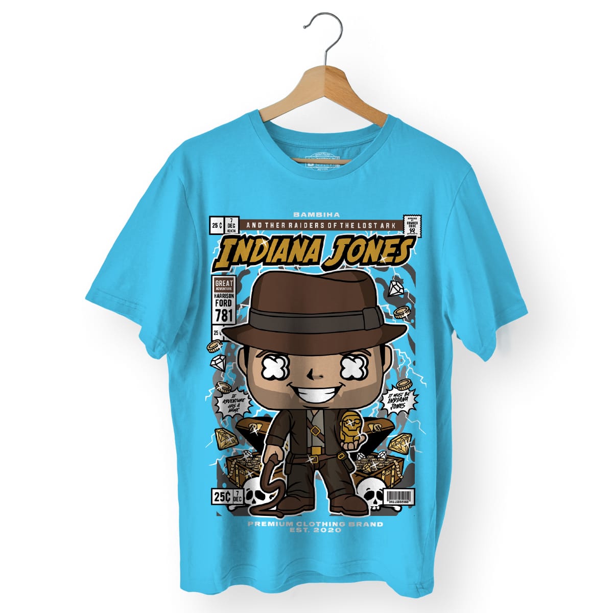 Indiana Jones Cartoon T-Shirt
