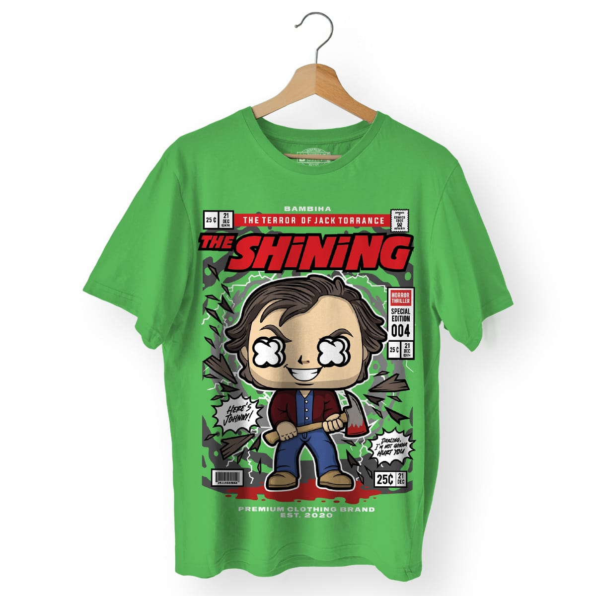 Jack Torrance Cartoon T-Shirt