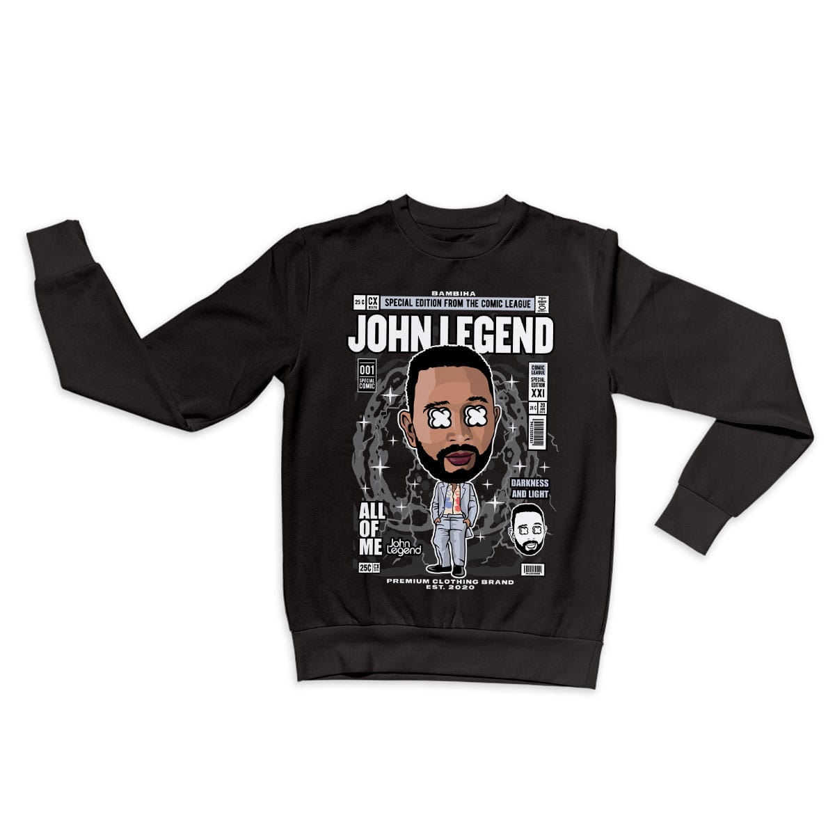 John Legend Cartoon Sweatshirt