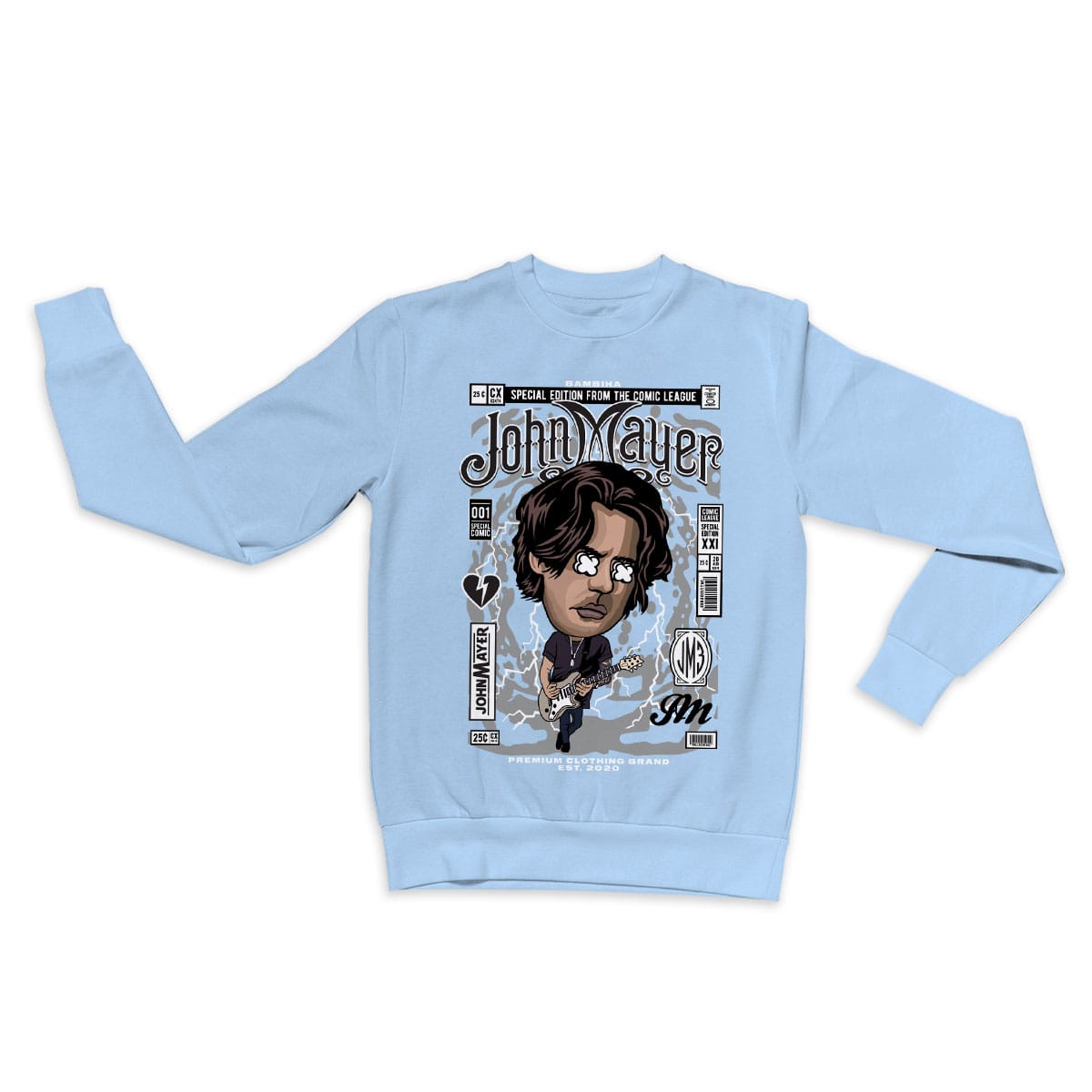 John Mayer Cartoon Sweatshirt