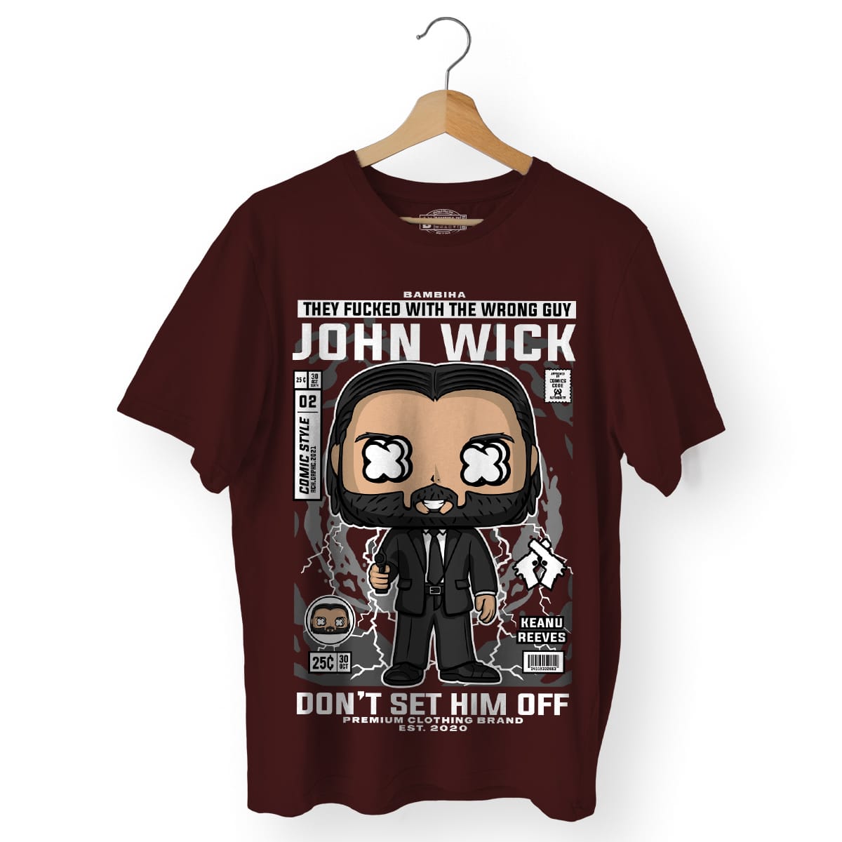 John Wick Cartoon T-Shirt