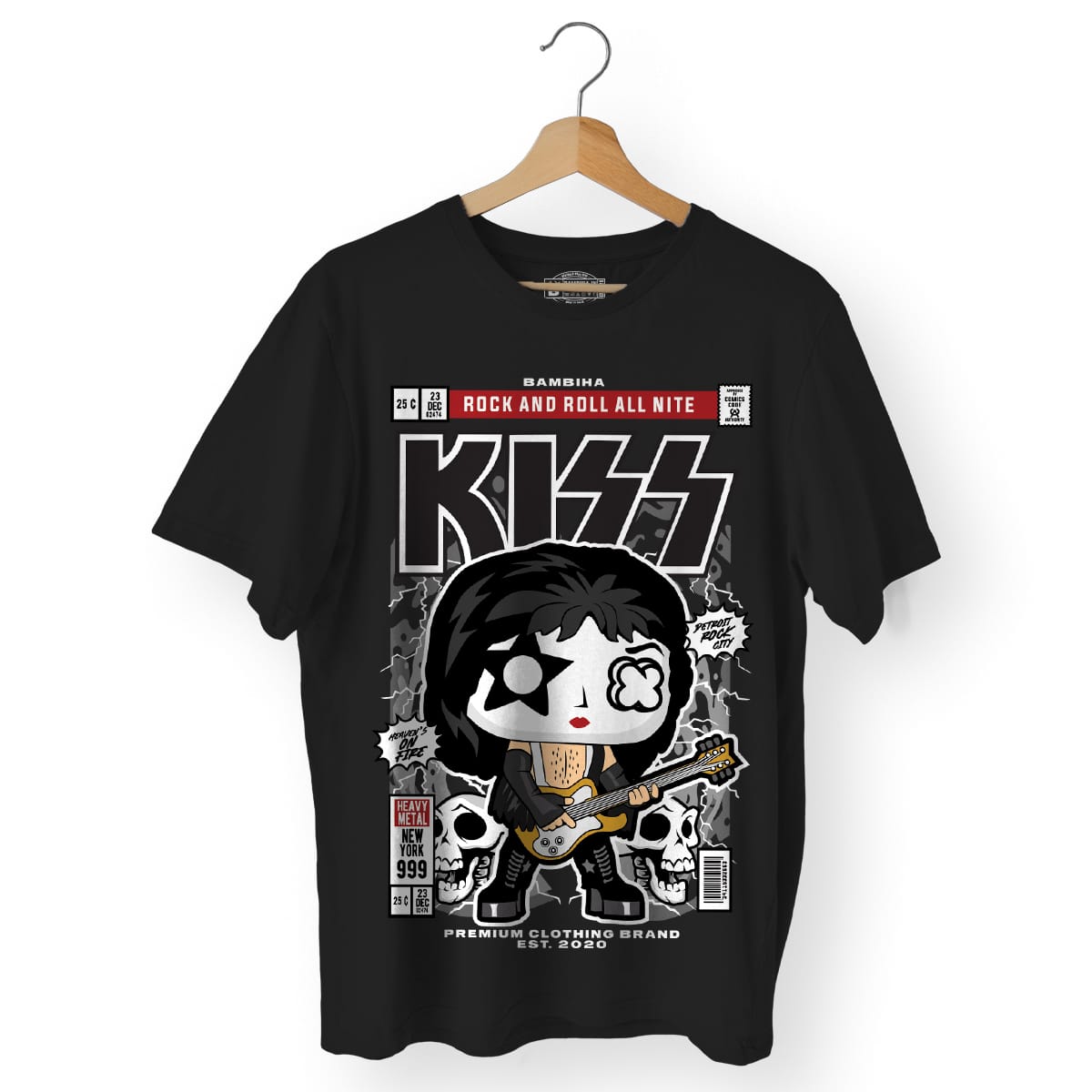 Kiss Cartoon T-Shirt