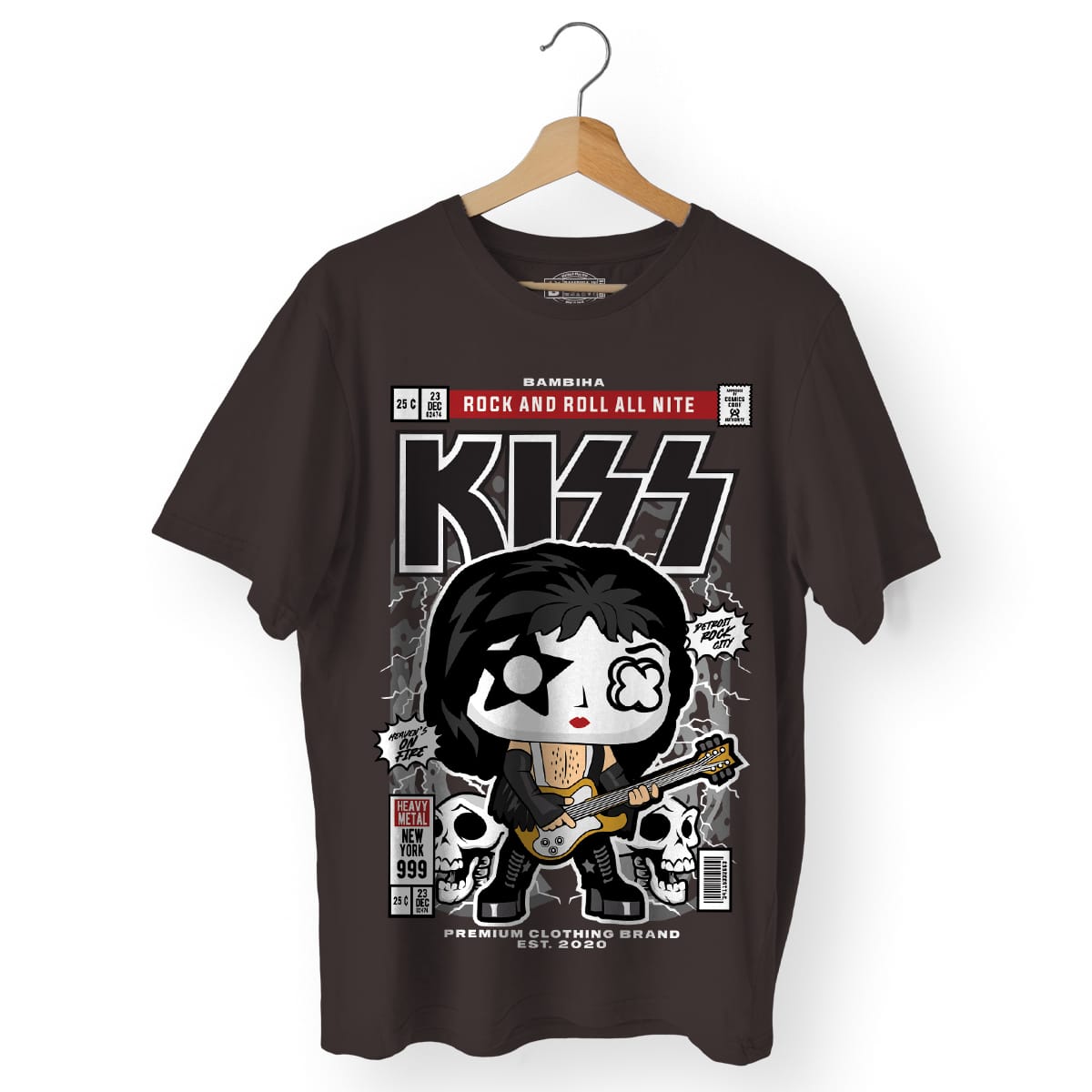 Kiss Cartoon T-Shirt