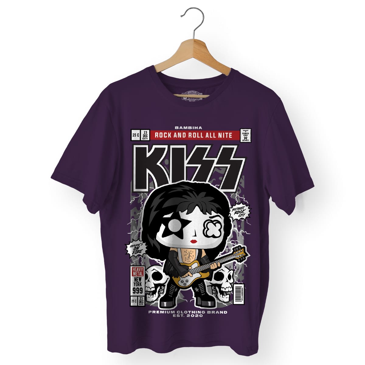 Kiss Cartoon T-Shirt