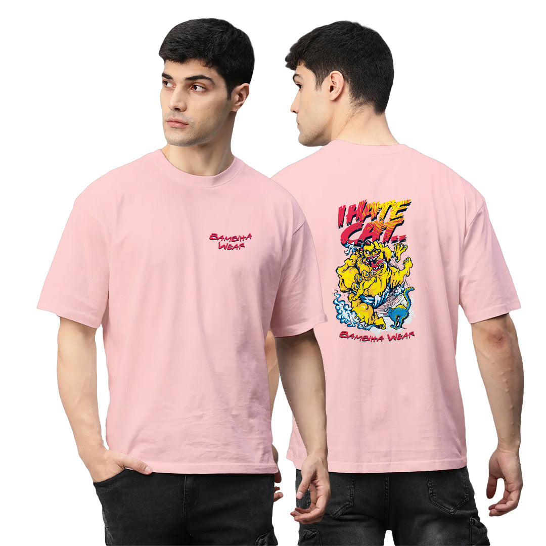 Kitty Nightmare Oversized T-Shirt