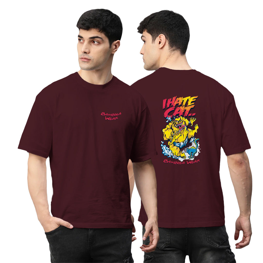 Kitty Nightmare Oversized T-Shirt