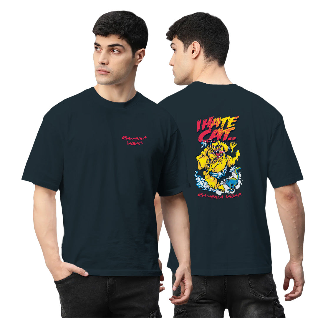 Kitty Nightmare Oversized T-Shirt