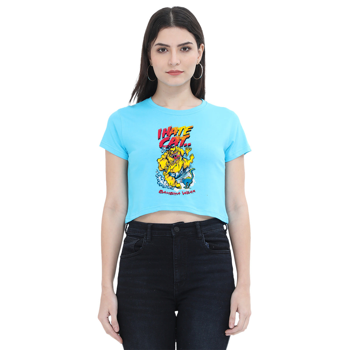 Kitty Nightmare Crop Top