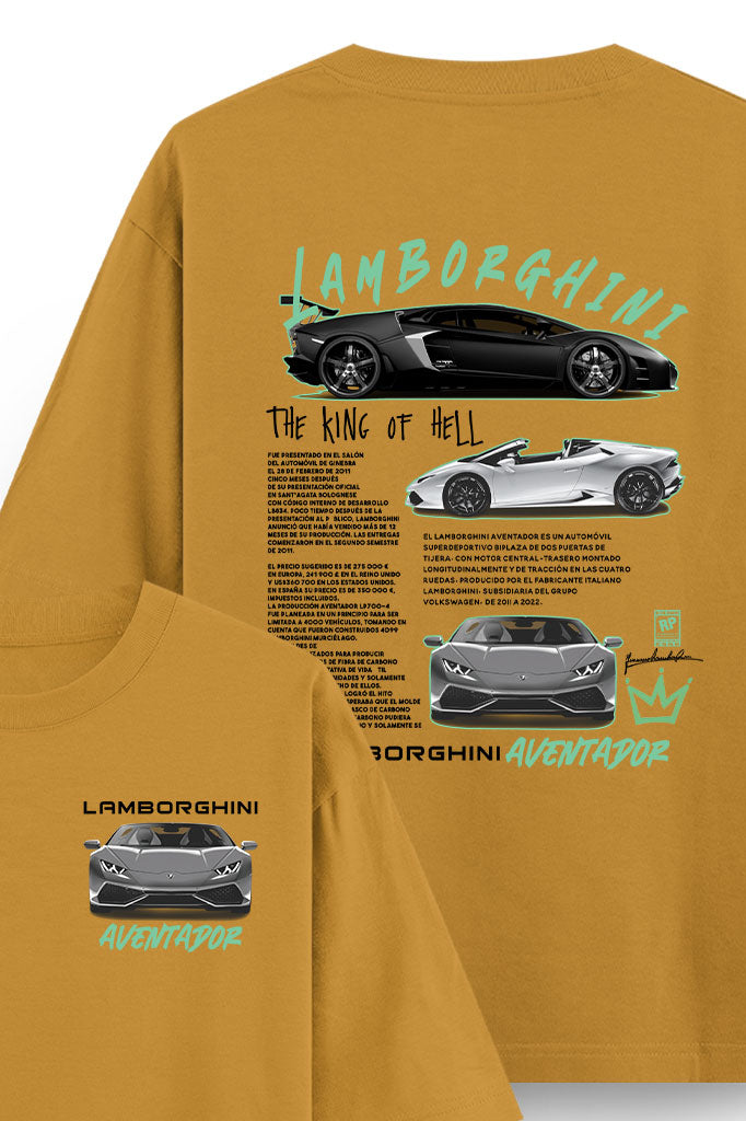 Lamborghini Aventador Oversized T-Shirt