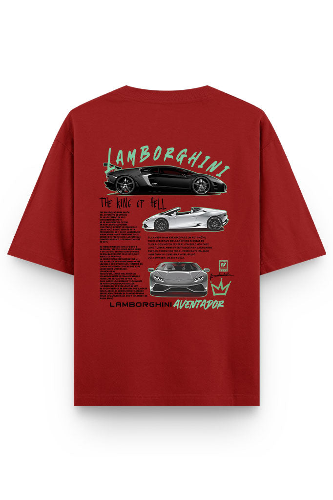 Lamborghini Aventador Oversized T-Shirt