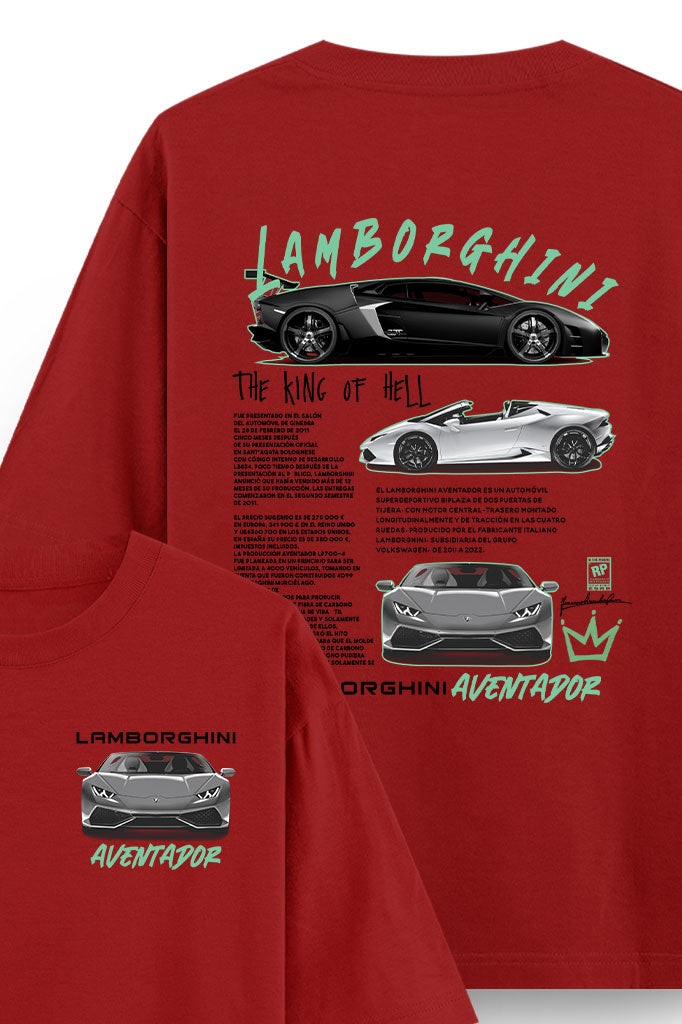 Lamborghini Aventador Oversized T-Shirt