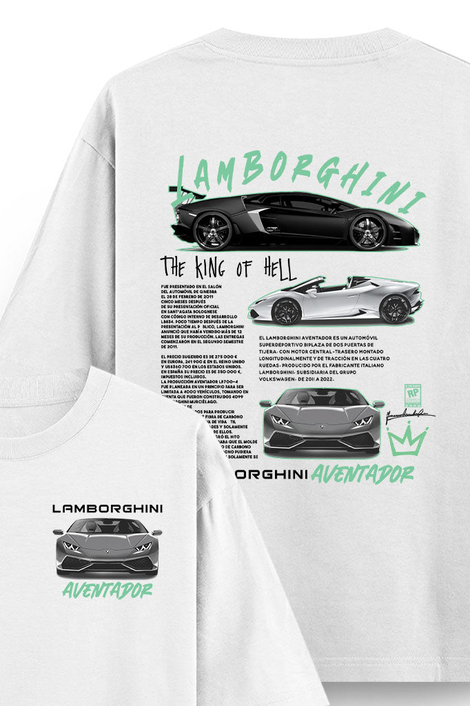 Lamborghini Aventador Oversized T-Shirt