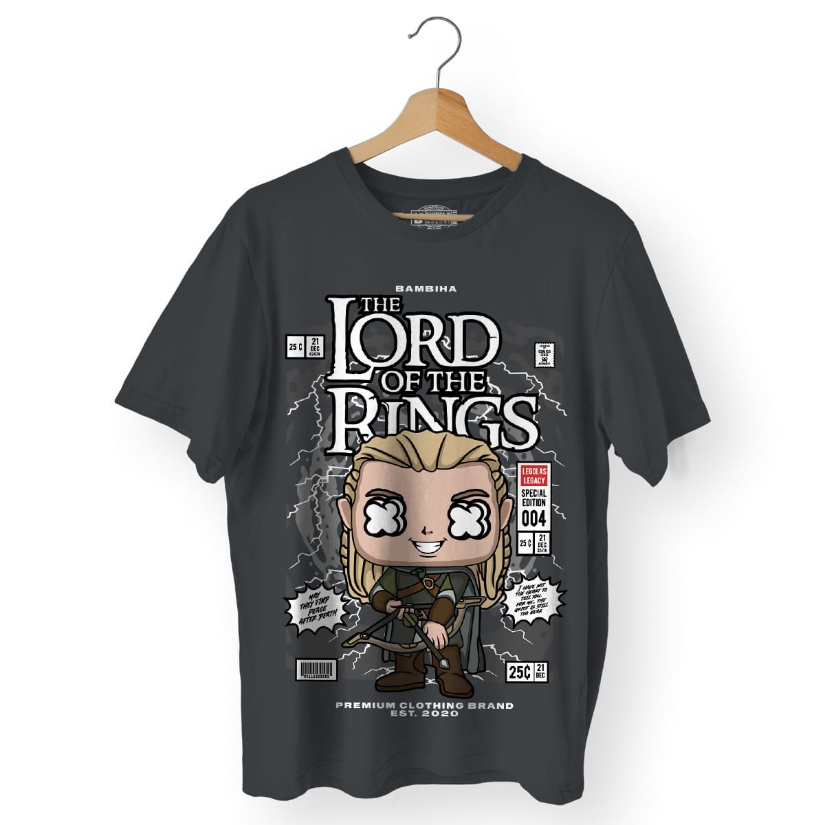 Legolas Lord Of The Rings Cartoon T-Shirt