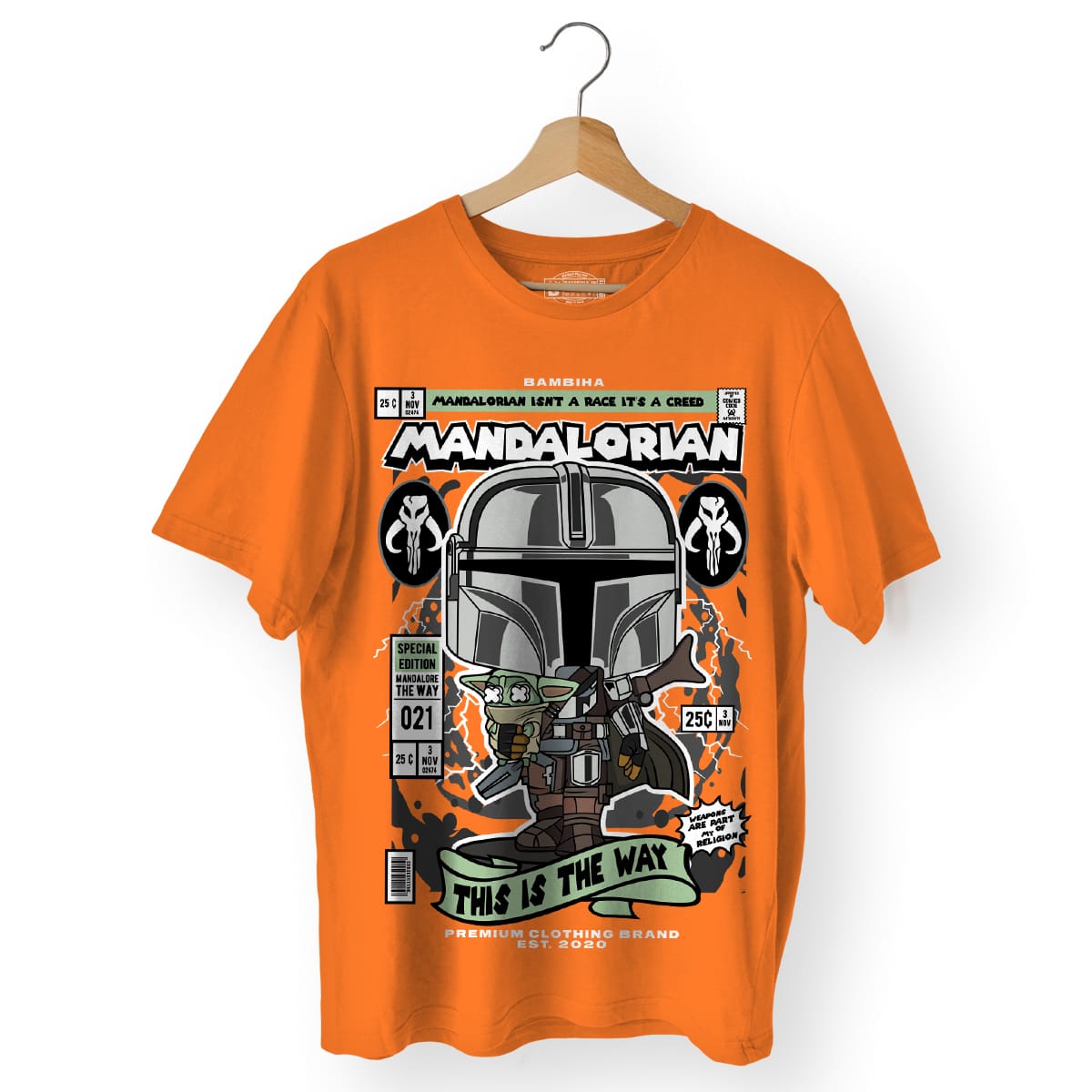 Mandalorian Cartoon T-Shirt