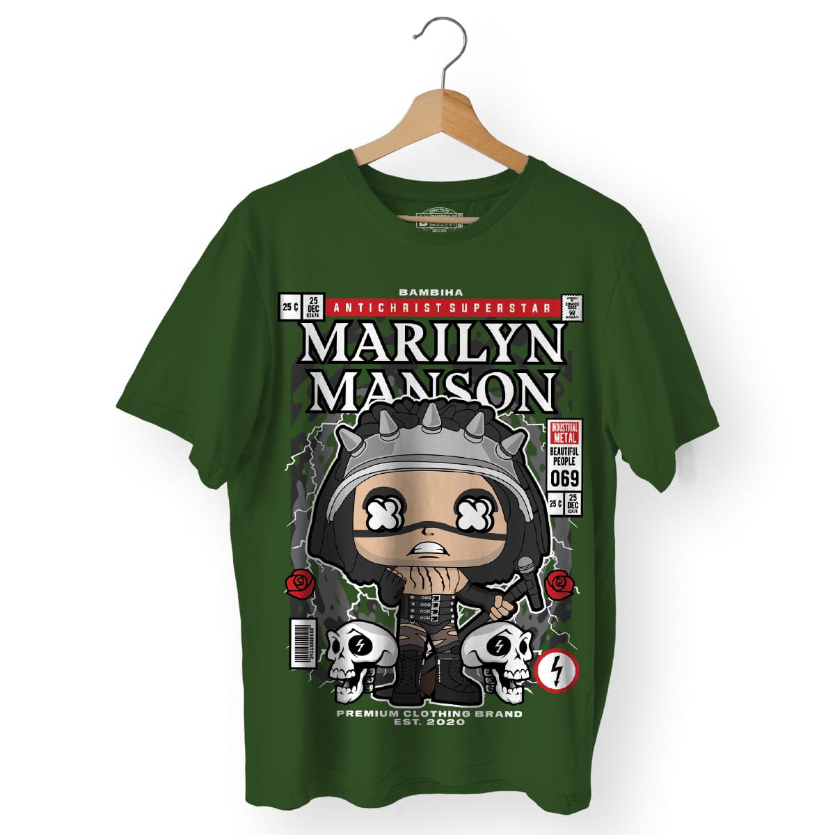 Marilyn Manson Cartoon T-Shirt