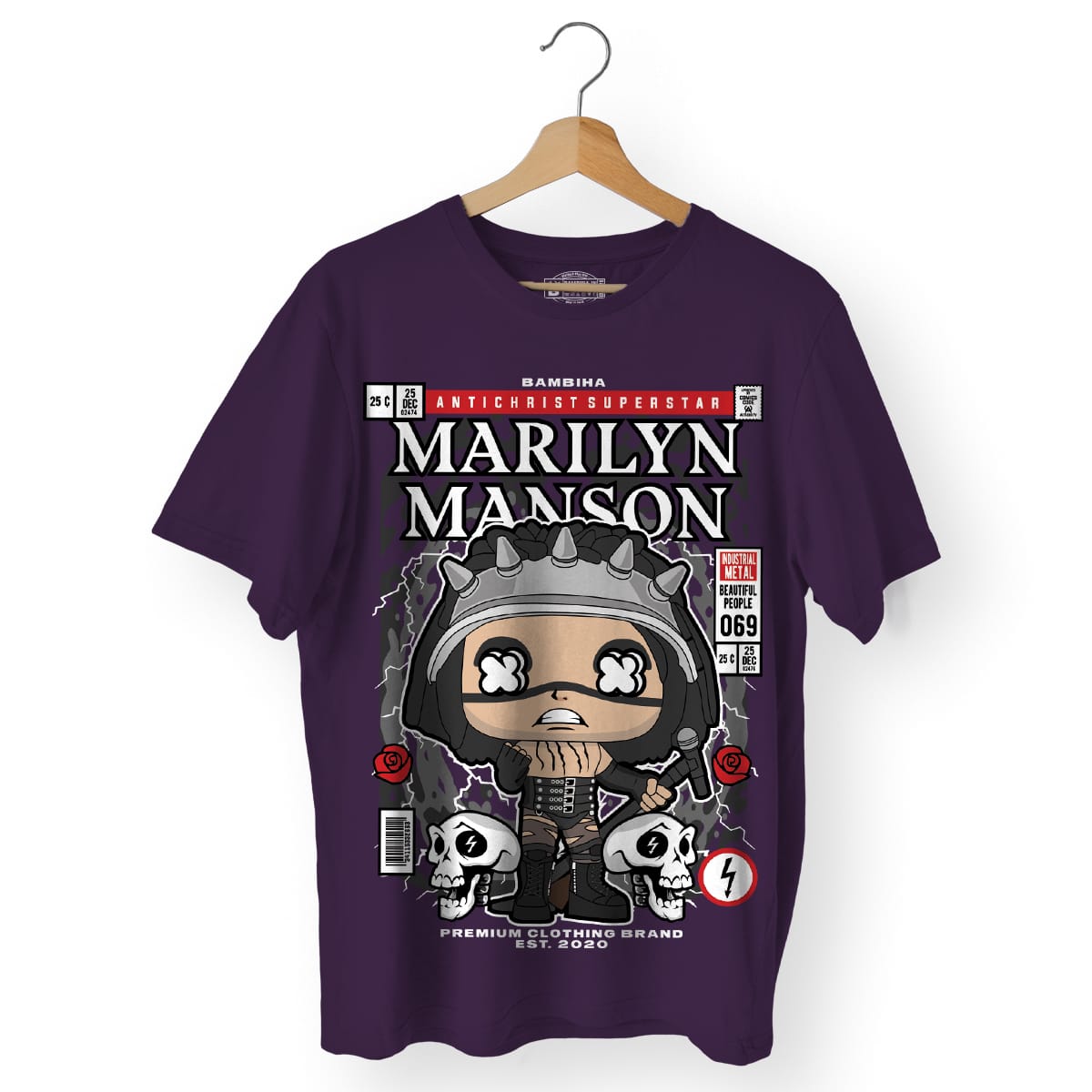 Marilyn Manson Cartoon T-Shirt