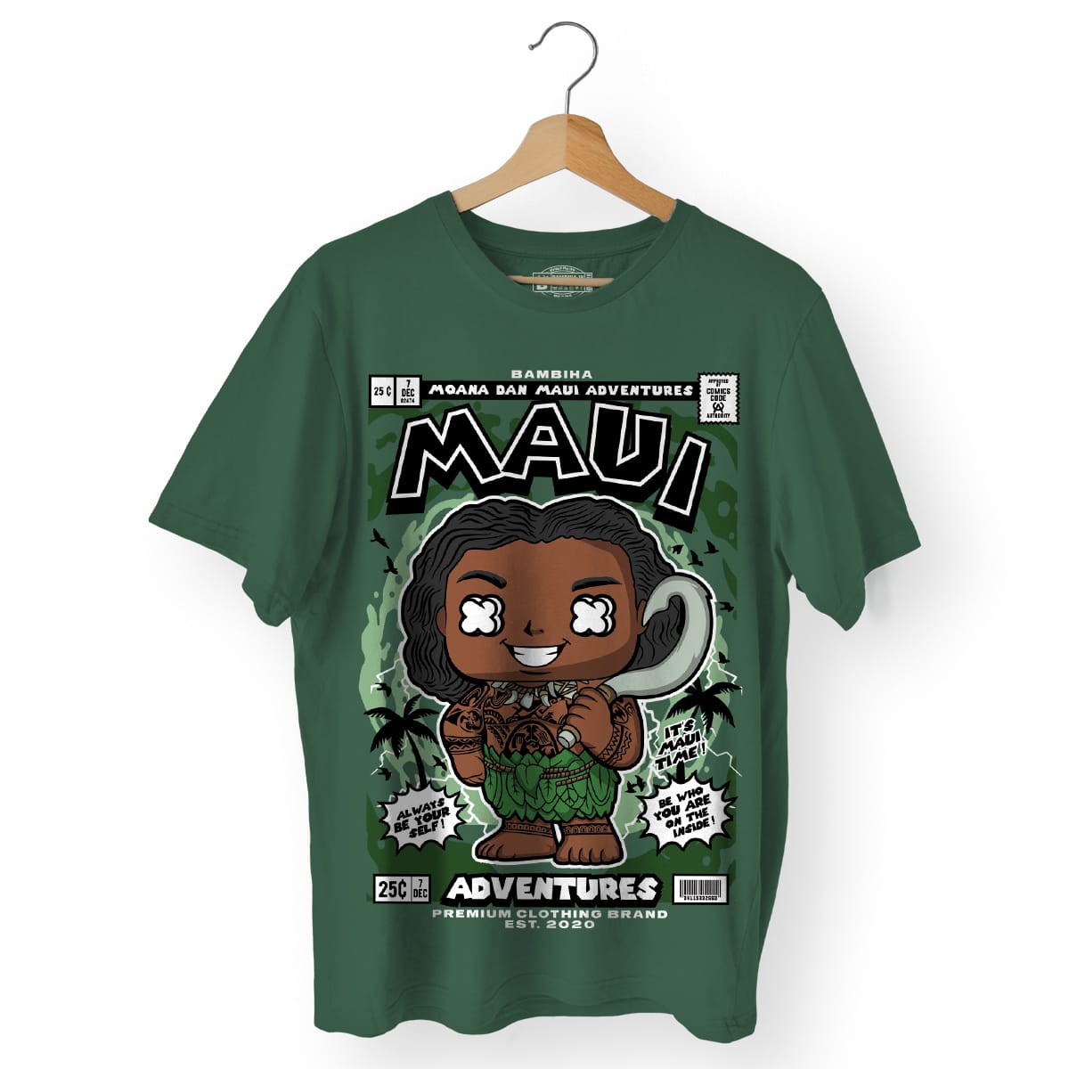 Maui Moana Cartoon T-Shirt