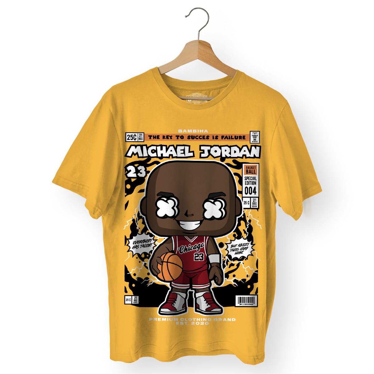 Michael Jordan Cartoon T-Shirt