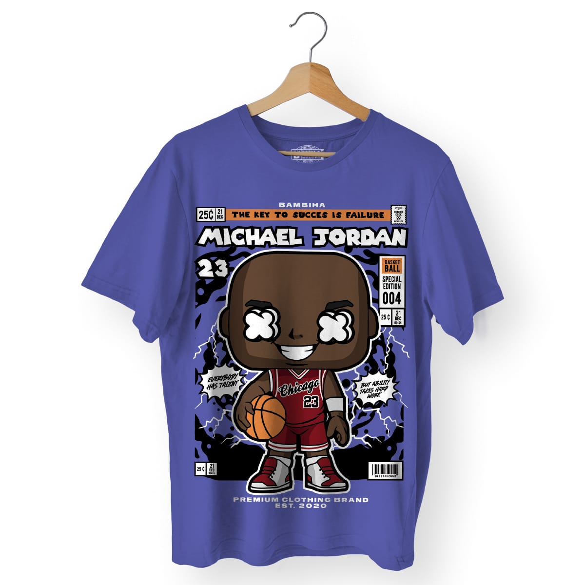 Michael Jordan Cartoon T-Shirt