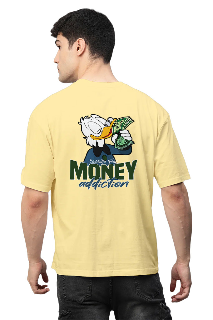 Money Addiction Oversized T-Shirt