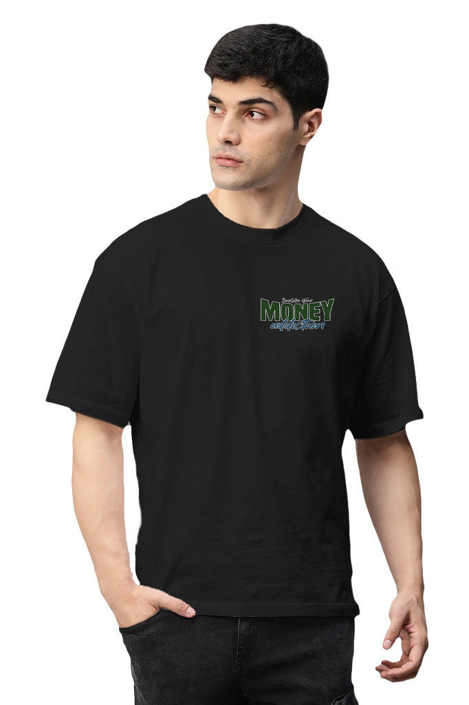 Money Addiction Oversized T-Shirt