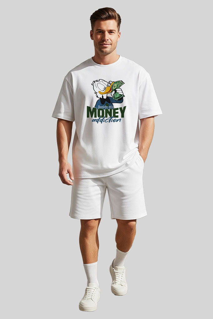 Money Addiction Terry Relaxed Fit Co-Ord Set