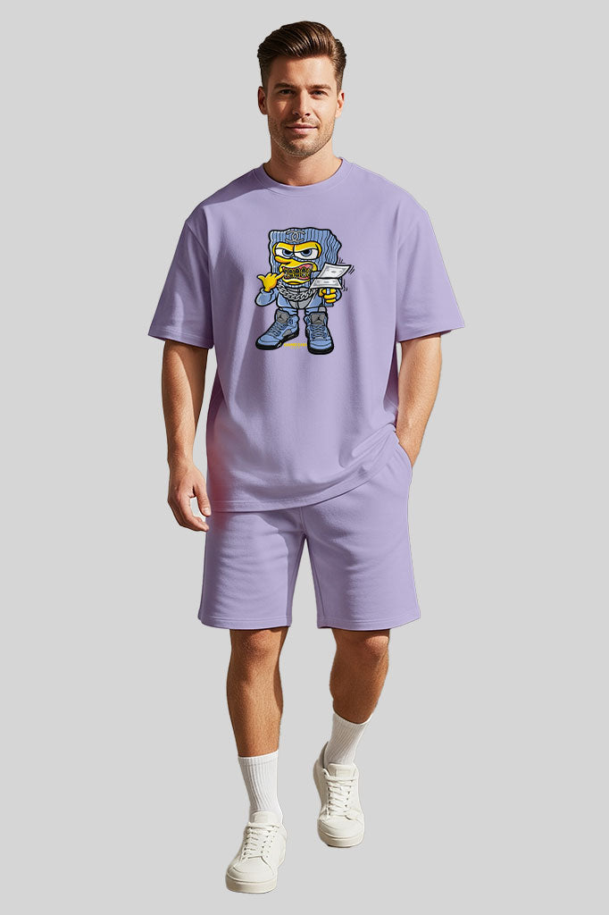 Money Mafia Vibes Terry Relaxed Fit Co-Ord Set