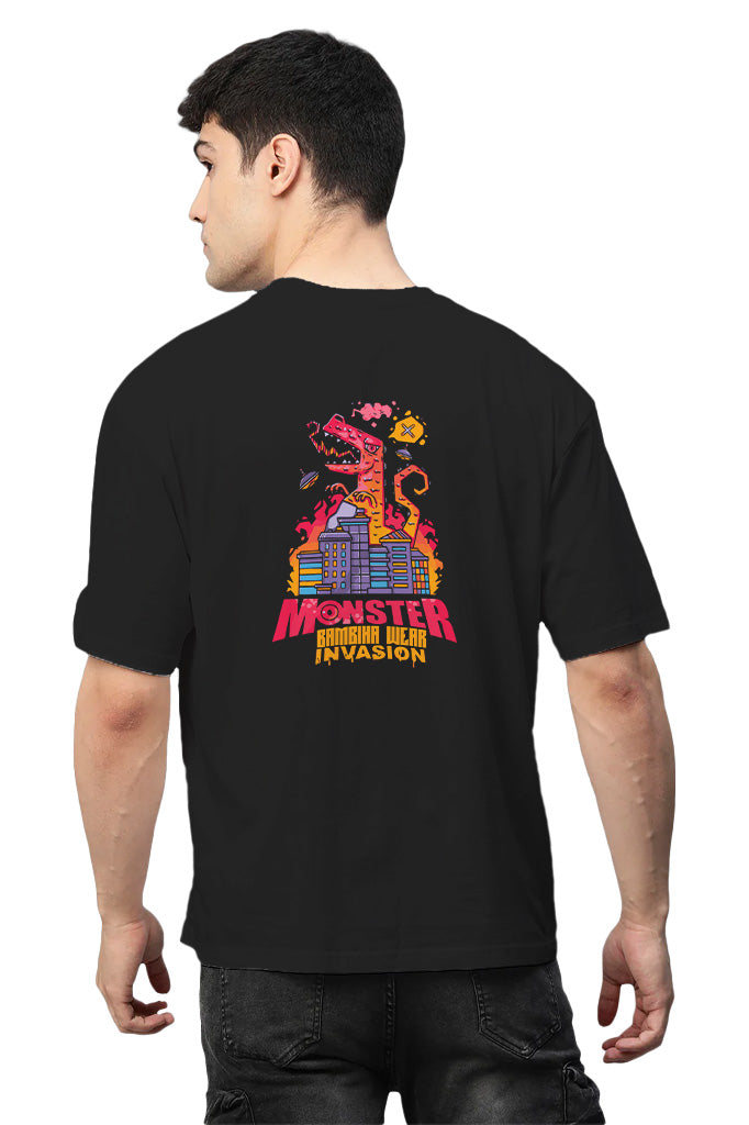 Monster Invasion Oversized T-Shirt