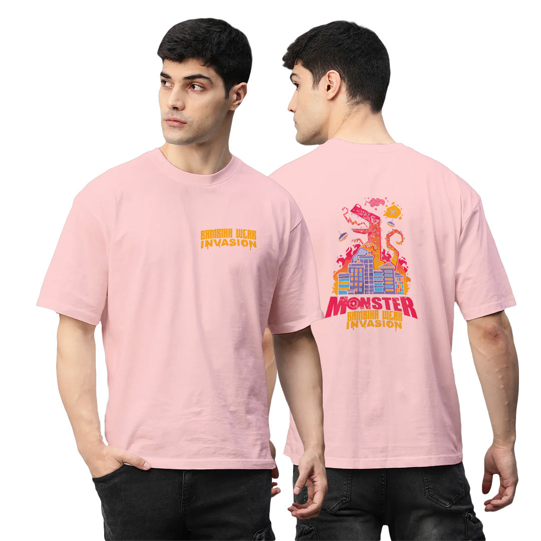 Monster Invasion Oversized T-Shirt