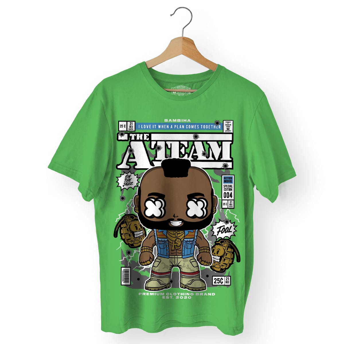 Mr T Cartoon T-Shirt
