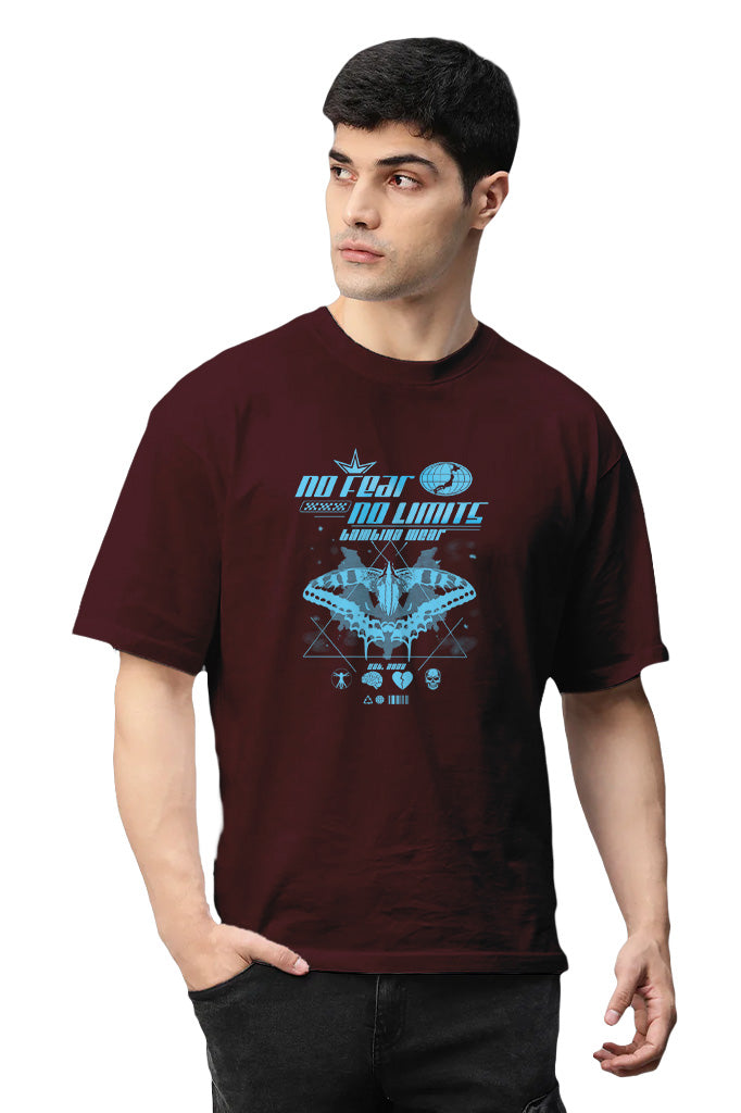 No Fear Code Oversized T-Shirt