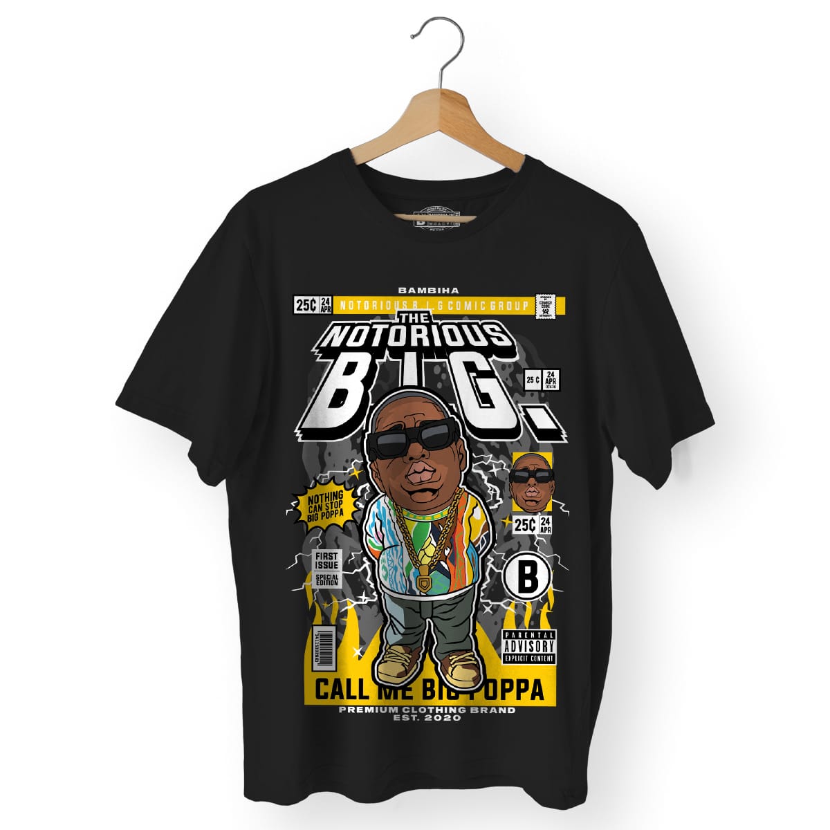 Notorious B.I.G Cartoon T-Shirt