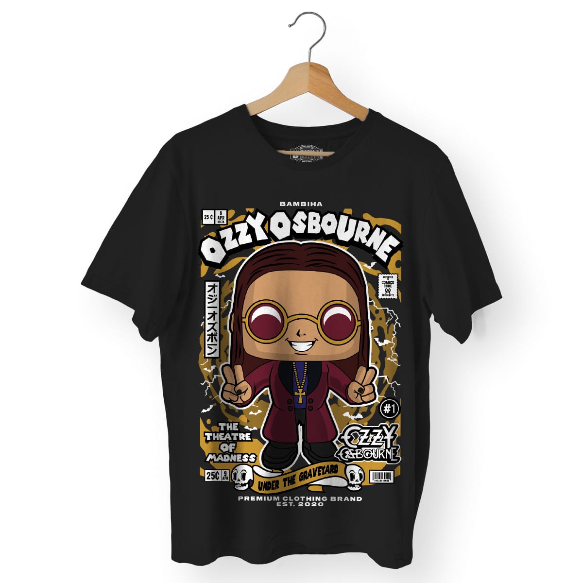 Ozzy Osbourne Cartoon T-Shirt