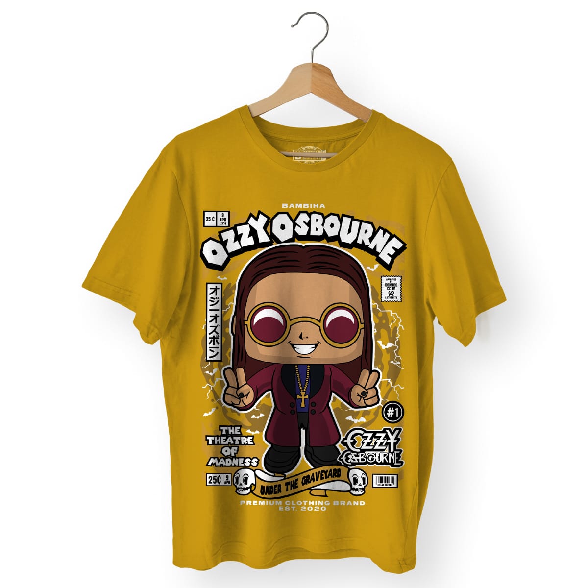 Ozzy Osbourne Cartoon T-Shirt