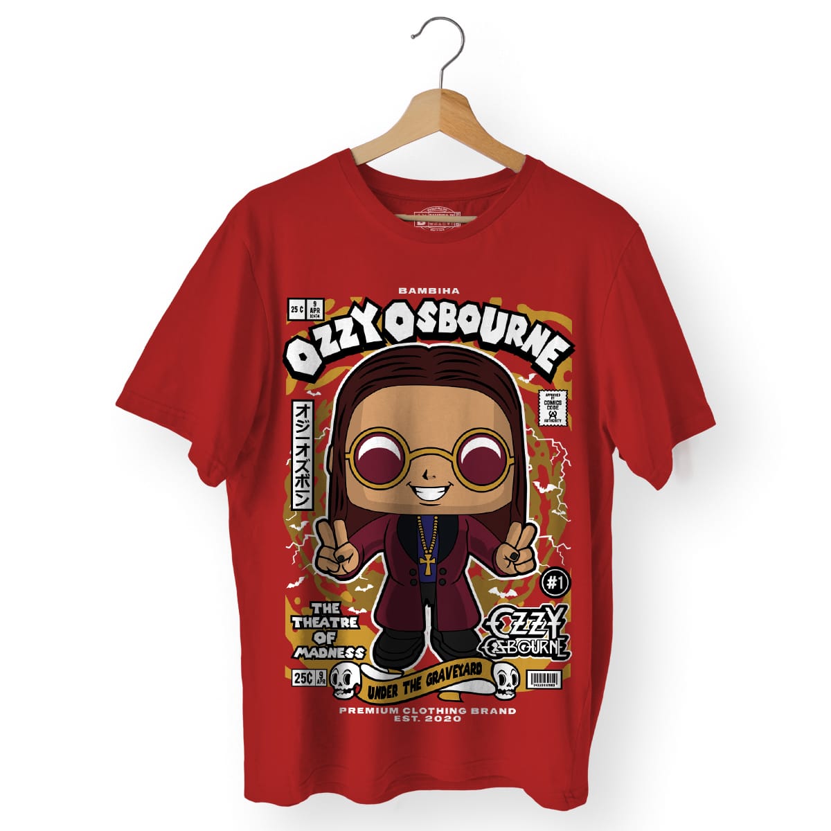 Ozzy Osbourne Cartoon T-Shirt