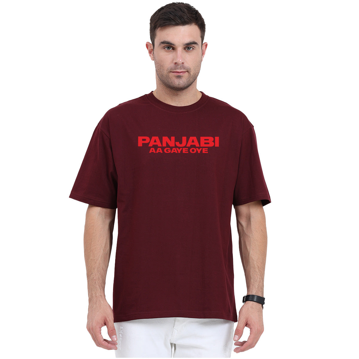 Panjabi Aa Gaye Oye Oversized T-Shirt