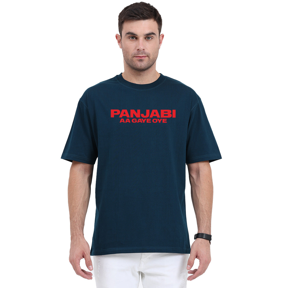 Panjabi Aa Gaye Oye Oversized T-Shirt