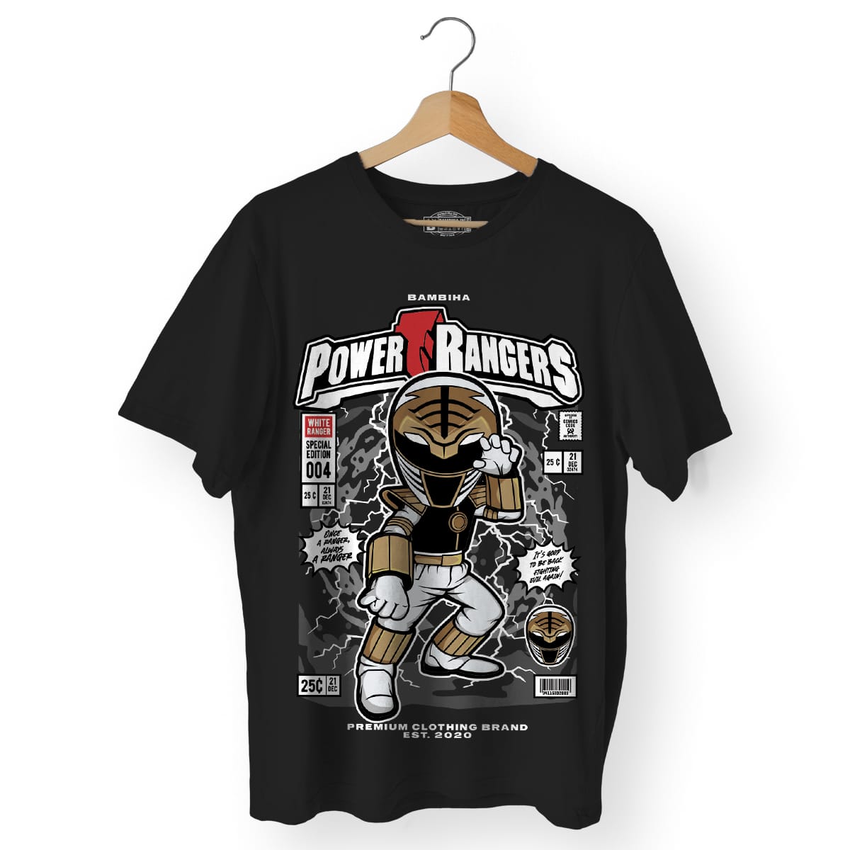 Power Ranger Cartoon T-Shirt