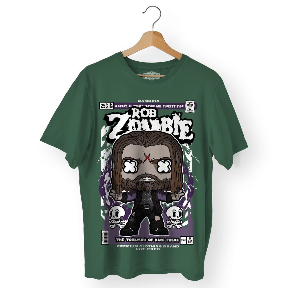 Rob Zombie Cartoon T-Shirt