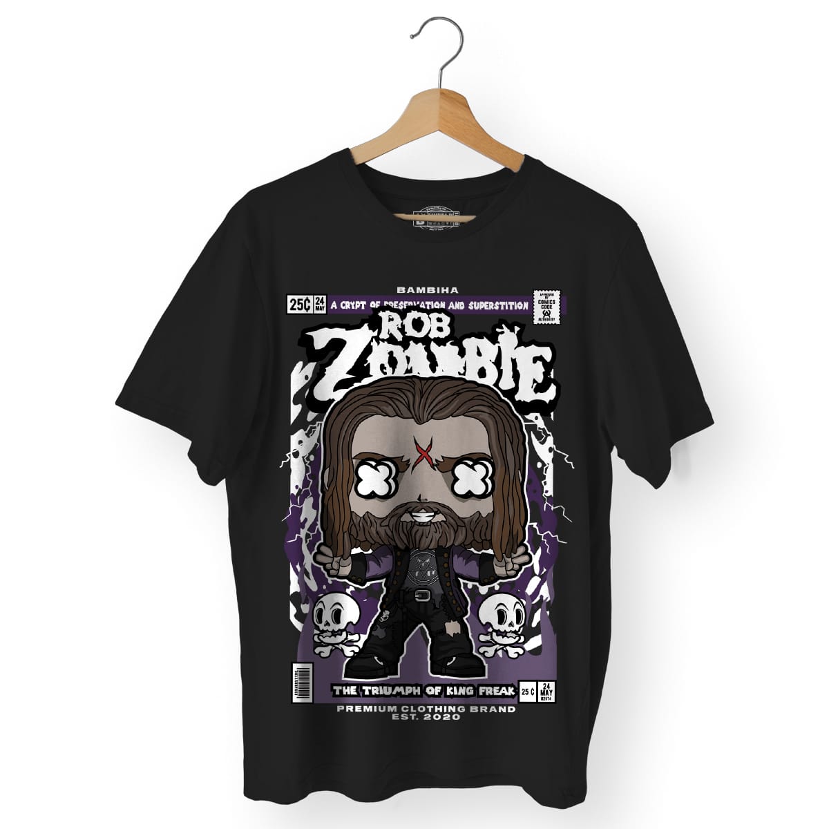 Rob Zombie Cartoon T-Shirt