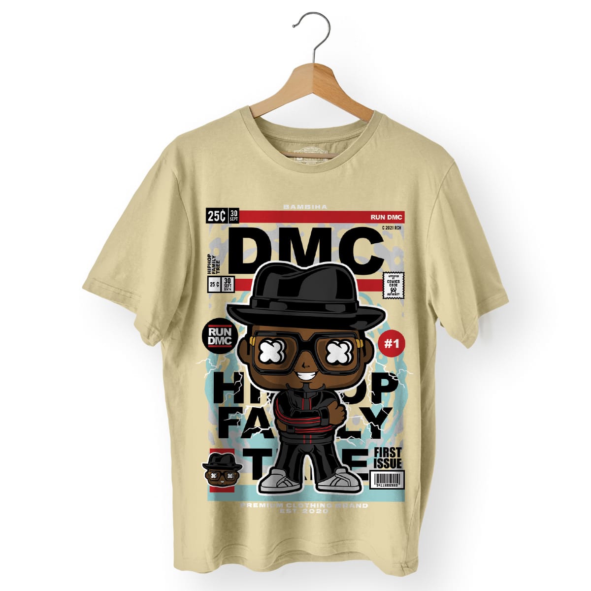 Run DMC Cartoon T-Shirt
